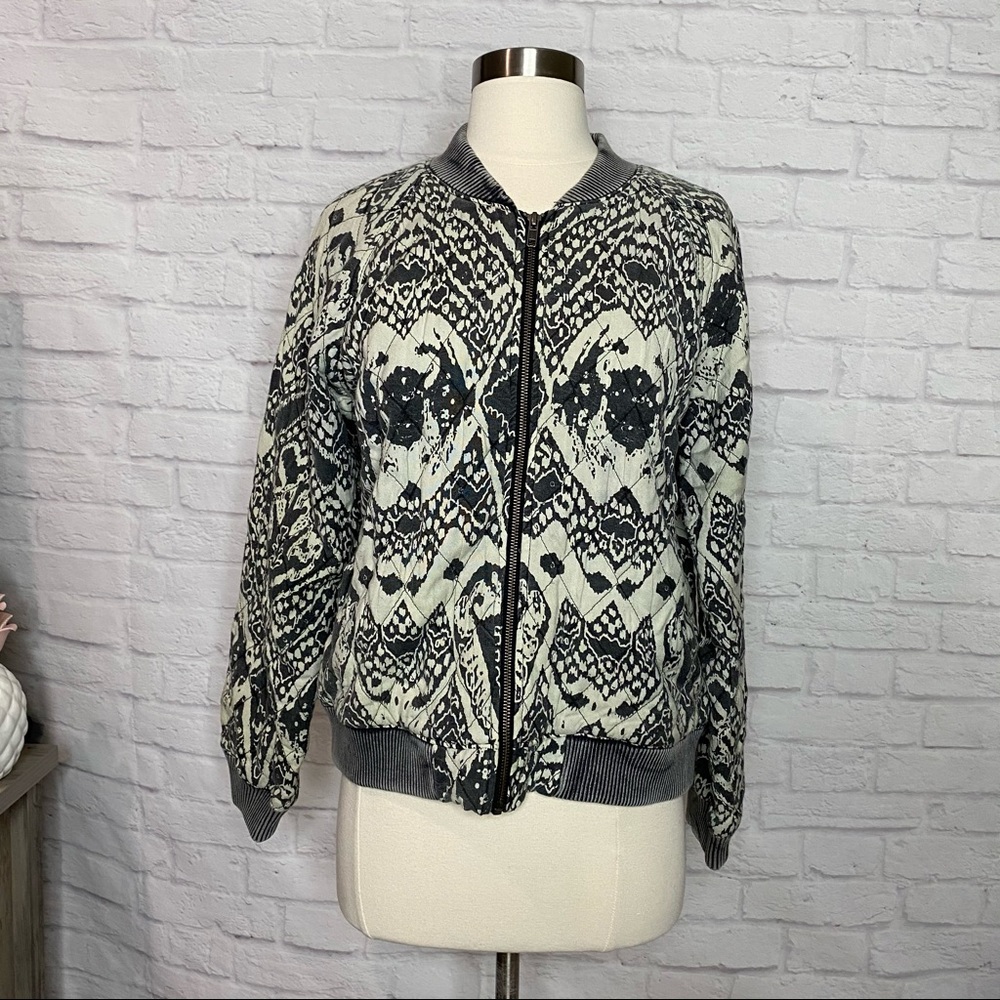 Quilted Free People Jacket